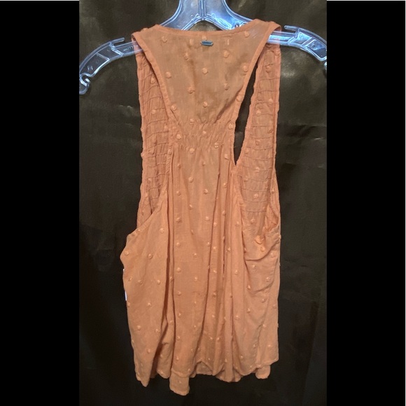 O'neill Orange Button Down Tank Top - Picture 3 of 3